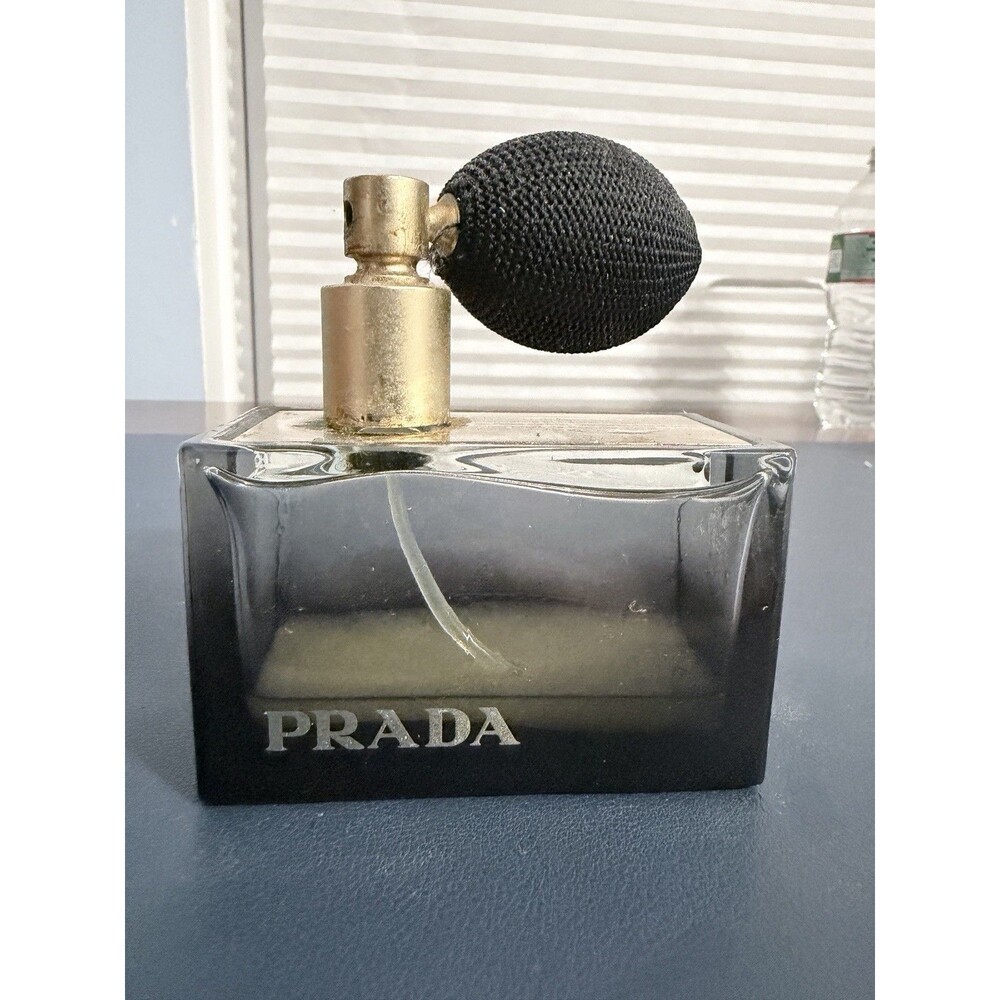 Prada L’Eau Ambree Perfume Bottle Vintage 2009 Vanity Collectible- SEE PICS
